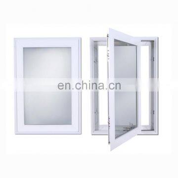 elegant designed aluminum french window with safe glass and grill design