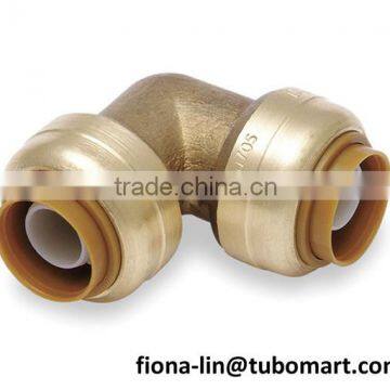 Brass push-fit fittings shark bite fittings quick connection fittings