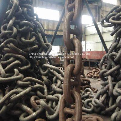 48mm Stud Link Marine Anchor Chains With BV Certificate