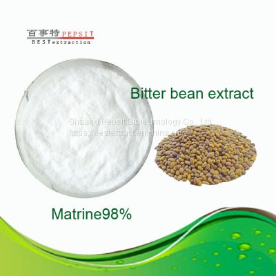 Pure natural plant Sophora alopecuroides extract high quality product matrine 98%