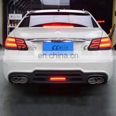 Perfect Fitment Plastic Material WD Style Body Kit for Mercedes Benz E Class W212 Front Bumper Rear Bumper and Side Skirts photo-3