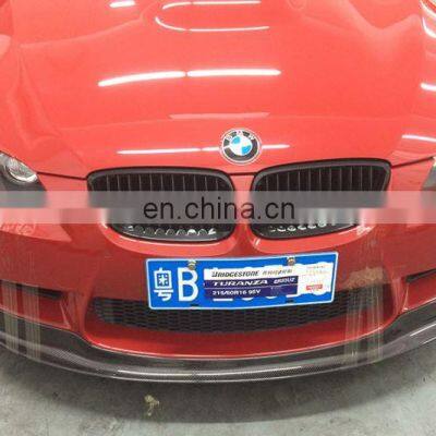 A Style Carbon Fiber Front Lip Spoiler for BMW E90 E92 E93 M3 05-11 photo-4