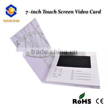 2.4 inch-10.1inch Newest Design Video Postcard/ Video Mailer/ LCD Video Brochure Card