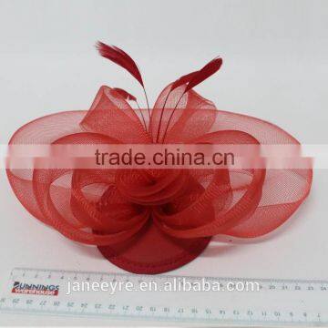 Fashionable Design Bridal Feather Fascinator Hat With Clip photo-5