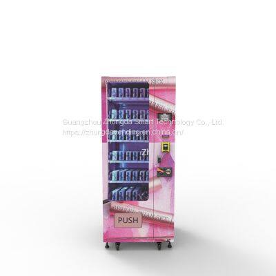 Automatic Customer ID Card Reader Vending Machine For Nail Polish and Lashes Cosmetic Products photo-5