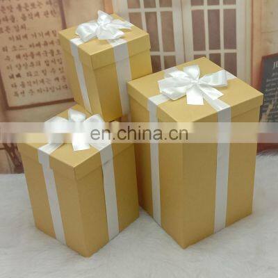 Kraft Paper Christmas Presents Display Stand Cardboard Box Family Boyfriend Girlfriend Doll Gift Packaging Boxes Wholesale