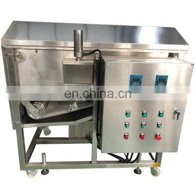 Price of industrial continuous  belt deep fryer  cooking oil filter machine with CE