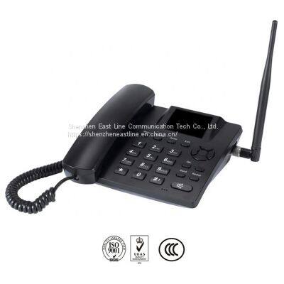BW 2.4'' Wireless Quadband GSM Classic Desk Telephone Telephone Handset for Business or Family (Especially for Older Folk) - Black photo-3