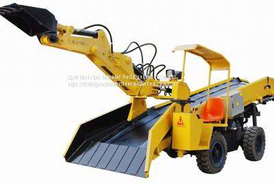 Haggloader KB8L Continuous Loading in Narrow or Confined Spaces in Long Tunnels Rubber Tired photo-2