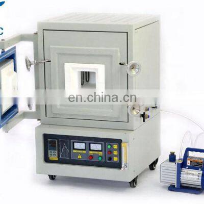 1700 degree 16kW vacuum atmosphere furnace inert gas atmosphere protection  lab muffle furnace