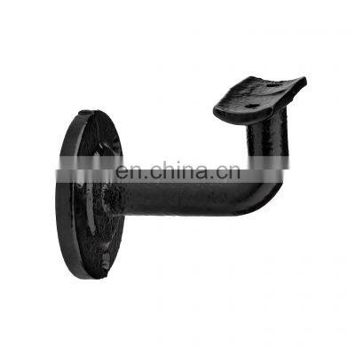 Medium Black Cast Iron Handrail Bracket