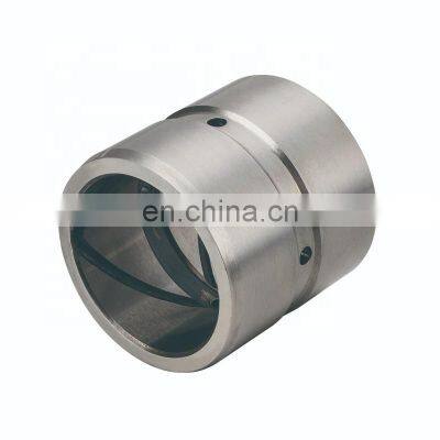 CNC Machined Processing Oil Groove Steel Sliding Sleeves  Hardened Bushing for Excavator Cat