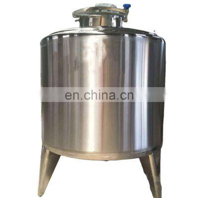 stainless steel tank by steam heating  for Soybean milk production