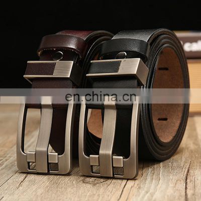 Genuine leather belt for men customised wholesale retail high very premium quality 2022 business style OEM ODM