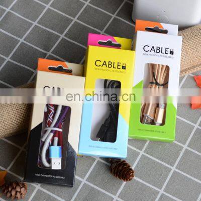 Wholesale OEM Customized Logo Cheap Cardboard Electronic Power Bank Earphone Charger Paper Packaging Boxes With Lid Handle photo-4