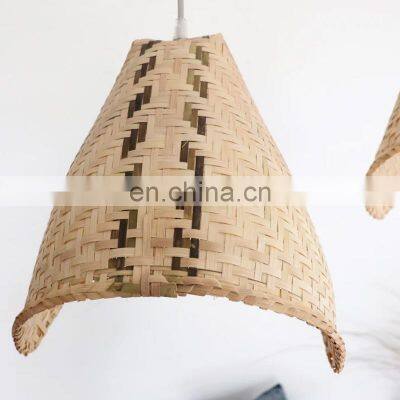 Best Price Lovely Bamboo Pendant Light Decorate the Room Wicker Lamp Shades Wedding Light in Bulk Vietnam Supplier photo-3