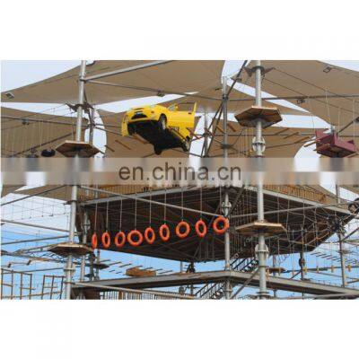 High Quality Climbing Frame Outdoor Obstacle Adventure High Rope Course For Sale photo-2