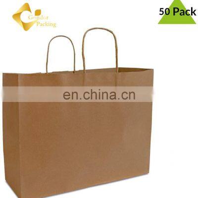 Wholesale Kraft Paper Bag Custom Logo Paper Bag White High Quality Cheaper Paper Bags photo-2