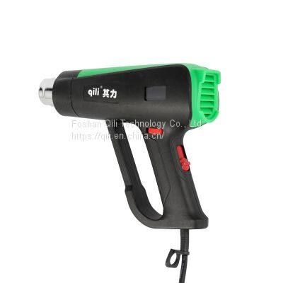 Qr-213A Qili Factory Wholesale Hot Air Heat Gun Accessories Electric Heat Gun 2000W Hot Air Welding Gun