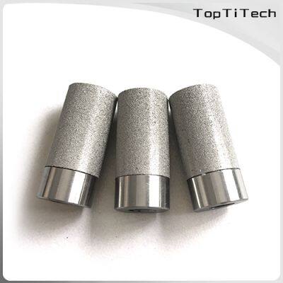 Customized The Sintered Metal Sensor Protective Cover From TopTiTech