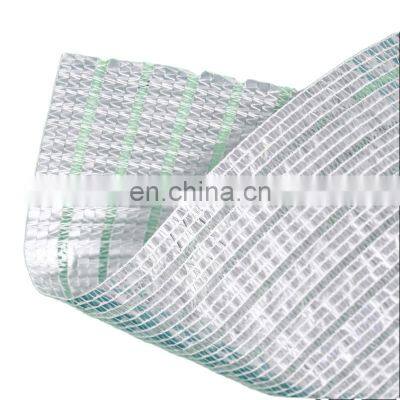 Aluminum foil netting 88gsm 75% shading greenhouse inner shade mesh for greenhouse vegetables energy saving