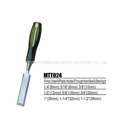 CR-V Go-Through Wood Chisel Set With Hardened Strike End For Woodworking Carving photo-3