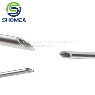 Shomea Customized  3G-32G Medical Grade 304/316 Stainless steel Quinke tip needle cannula