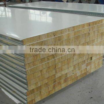 Fireproof Wall Rockwool m2 Price Sandwich Panel