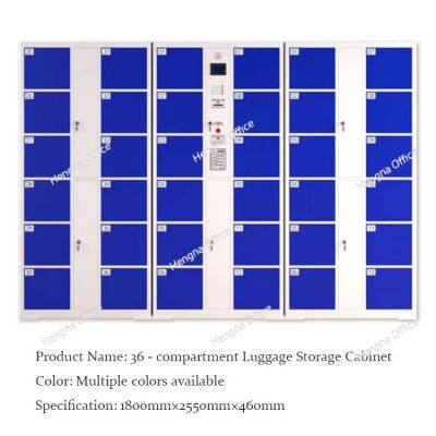 Multifunctional Storage Locker Secure Electronic Lockers With Barcode Scanning – Perfect for Public and Private Use photo-4