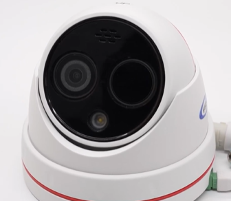 Dual-Spectrum CCTV Thermal and Visible Light FC1 Series Camera With Perimeter Protection, IP66 Rated and POE Support
