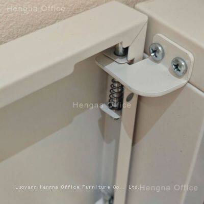 White Printer Base With Lock | Rolling Cabinet for Epson Printers | Home Office Storage for Home Offices photo-3