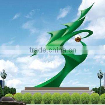 Modern Famous Stainless steel Art Sculpture for outdoor decoration