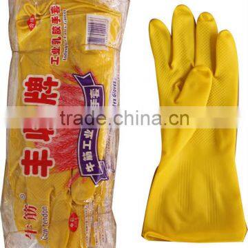 household gloves for cleaning house/ different colors household gloves/ household latex gloves