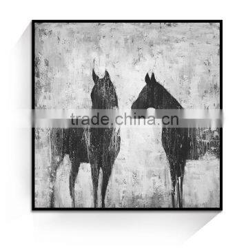 JC Fashion Home Decoration Horse Animal Canvas Art Painting For Living Room ANI-2B