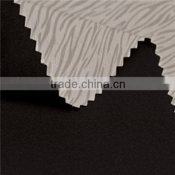 ptfe membrane boned printed waterproof stretch fabric