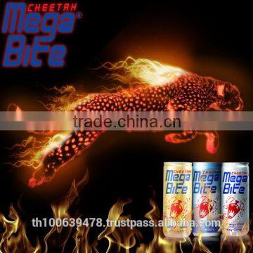Cheetah Mega Bite Carbonated Energy Drink ( Fizzy Original ) photo-4