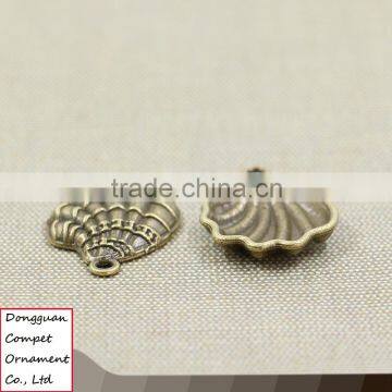 Wholesale Zinc Alloy Diy Accessories Fine Arts and Scallops Pendant photo-2