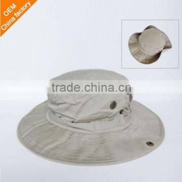Large Brim Foldable Cotton Safari Hat for Fishing photo-1