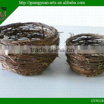 natural wicker crafts home decorative baskets