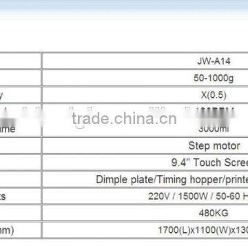 Stainless Steel Plain Plate 2.5L Bucket Siemens PLC 14head Weigher photo-3