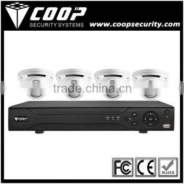 Easy Operation VMS Indoor Security HD CVI System Dome IR CCTV HD 1080P 2MP HDCVI Kit