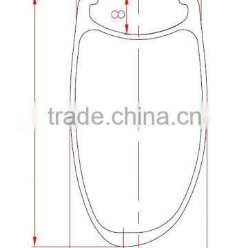 Velosa 700C Carbon Rims Clincher 50mm Depth Offset Rims,asymmetric Carbon Rims photo-2