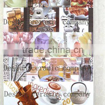 Full HD Picture Inkjet Ceramic Tiles Border for Kitchen Fruit