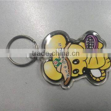 cheap custom keychains/plastic keychain cards