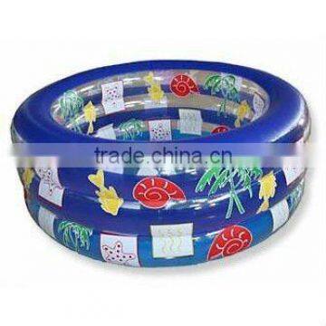 Inflatable 3-Ring Round Pool