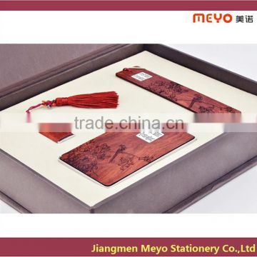 High School Gift 2015 Wooden Office Stationery,Bookmark,USB,Business Card Holder