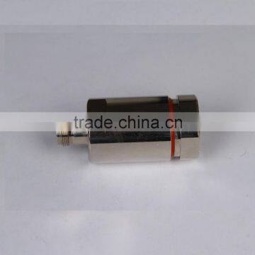 RF female N waterproof din connector for flexiable cable