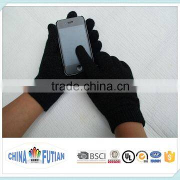 touch screen wool blend glove