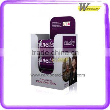 Promotional Cardboard Dump Bin for Sleeping bag cover or spare cover pack