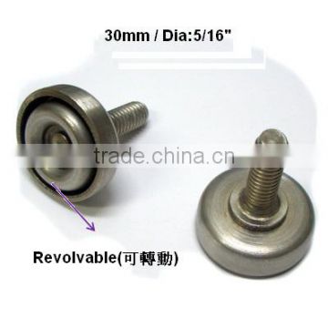 30 mm Heavy Duty Adjustable Stainless Steel Leveling Feet